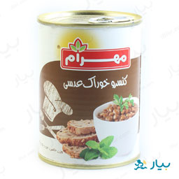 کنسرو عدسی ایزی اوپن 400 گرمی مهرام