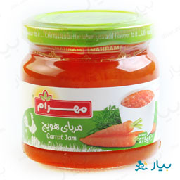 مربا هویج 275 گرمی مهرام