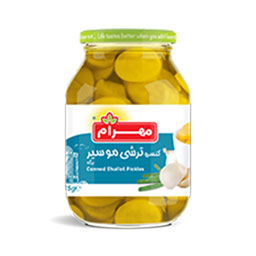 ترشی موسیر شیشه 485 گرمی مهرام