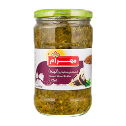 ترشی مخلوط لیته 660 گرمی مهرام