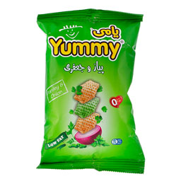 اسنک پیاز و جعفری 40 گرمی یامی