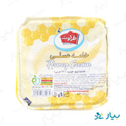 خامه عسلی 100 گرمی طراوت