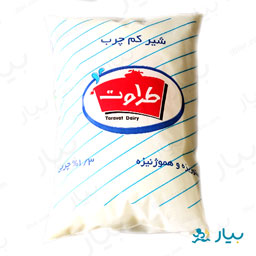 شیر کم چرب 900 گرمی طراوت