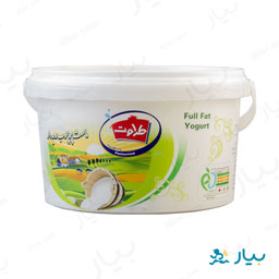 ماست پر چرب رویه دار 900 گرمی طراوت