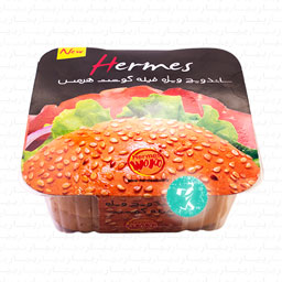ساندویچ ویژه فیله گوشت 80 درصد هرمس