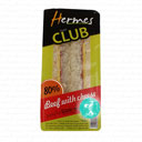 ساندویچ کلاب گوشت با پنیر 80 درصد هرمس