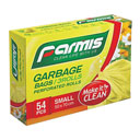 کیسه پلاستیکی زباله کوچک جعبه مقوایی 3 رولی 54 عددی پرمیس