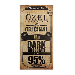 شکلات تلخ اوزل Ozel مدل Original 95%