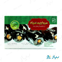 رطب مضافتی 700 گرمی مروارید سیاه