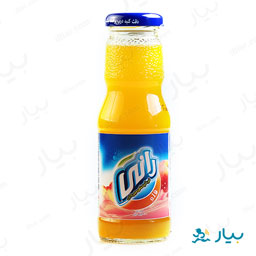 نوشیدنی شیشه ای هلو 200 میلی لیتری رانی