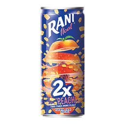 نوشیدنی هلو با تکه های میوه 240 میلی لیتری رانی