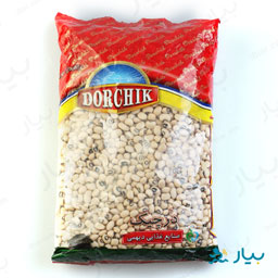 لوبیا چشم بلبلی900 گرمی درچیک