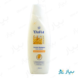 شامپو سر حاوی عصاره جوانه گندم 400 گرمی ویت پول