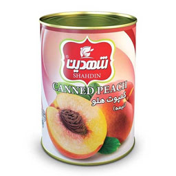 کمپوت هلو 350 گرمی شهدین