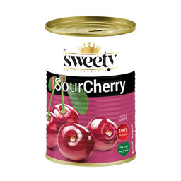 کمپوت آلبالو 370 گرمی سوییتی