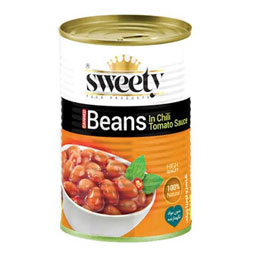 کنسرو لوبیا چیتی ایزی اپن 370 گرمی سوئیتی