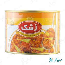 کنسرو خورشت قیمه با سیب زمینی 450 گرمی زشک