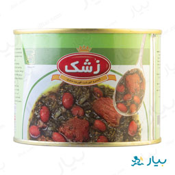 کنسرو خورشت قورمه سبزی 450 گرمی زشک