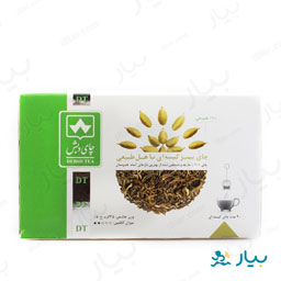 چای سبز کیسه ای با هل طبیعی 35گرمی دبش