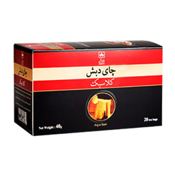 چای کیسه ای کلاسیک 25 عددی دبش
