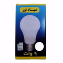 لامپ مهتابی 9 وات نهاد نور