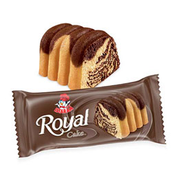 کیک صبحانه دو رنگ رویال ایسترم 90 گرمی