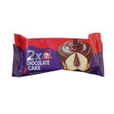 کیک دوقلو با مغزی کرم کاکائو و روکش کاکائویی 75 گرمی ایسترم