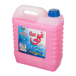 مایع ظرفشویی گلی صورتی مقدار 4 کیلوگرمی