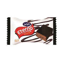 ویفر باکرم کاکائویی با روکش فرآورده کاکائویی اترنو 20 گرمی شونیز