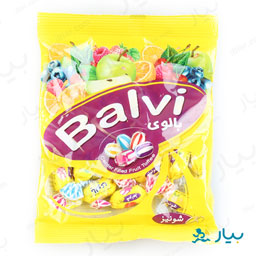 تافی میوه ای دورنگ بالوی 100گرمی شونیز