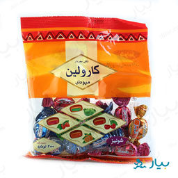 تافی کارولین میوه ای 150 گرمی شونیز