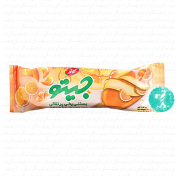 بستنی یخی پرتقالی 70 گرمی جیتو کاله