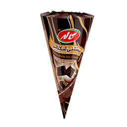 بستنی دوکی شکلاتی 72 گرمی کاله