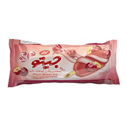 بستنی چوبی یخی لواشک آلو 70 گرمی کاله