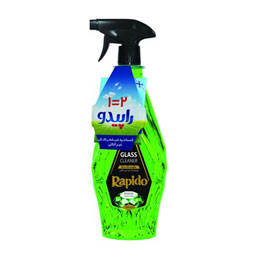 مایع شیشه شوی 500 میل سبز راپیدو