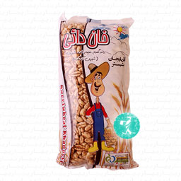 دانه گندم حجیم شده شیرین (شیرین گندمک) 90 گرمی خان دائی