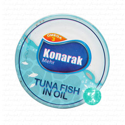 کنسرو ماهی تون جنوب 120 گرمی کنارک