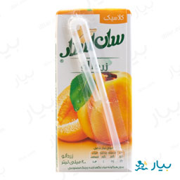 آب زردآلو 200 میلی لیتری سان استار