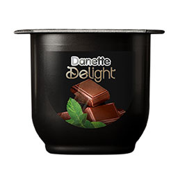 دسر فرانسوی دولایه دیلایت با طعم شکلات تلخ و نعنا 100 گرمی دنت