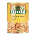 کنسرو لوبیا چیتی در سس گوجه فرنگی 420 گرمی فامیلا