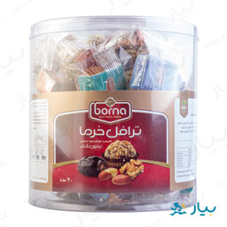 ترافل خرما 40 عددی 600 گرمی برنا