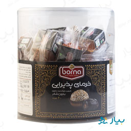 خرمای پذیرایی بدون شکر 40 عددی برنا