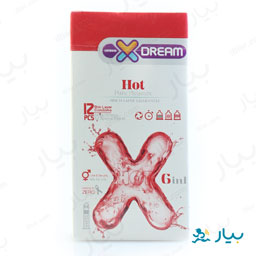 کاندوم داغ 12عددی ایکس دریم
