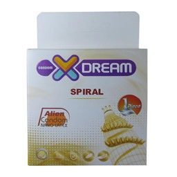 کاندوم چرخشی خارهای چرخشی نرم XDream