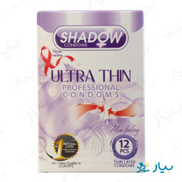 کاندوم بسیار نازک و شفاف 12 عددی شادو