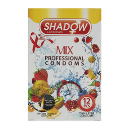 کاندوم گوناگون حاوی 4تنوع Shadow