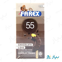 کاندوم شکلاتی لاو 12 عددی فارکس