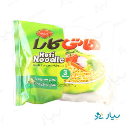 نودل با طعم سبزیجات 77 گرمی هاتی کارا