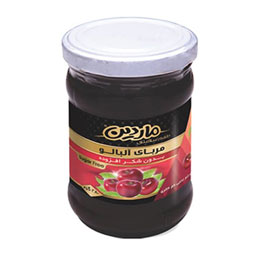 مربا آلبالو ( رژیمی بدون شکر افزوده) 280 گرمی ماردین