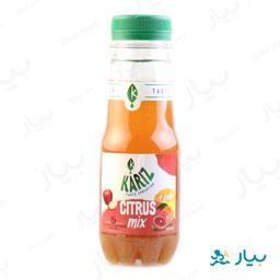 نکتار سیتروس میکس ( مخلوط سیب، گریپ فروت و پرتقال پالپ دار ) 220 میلی لیتری کاریز